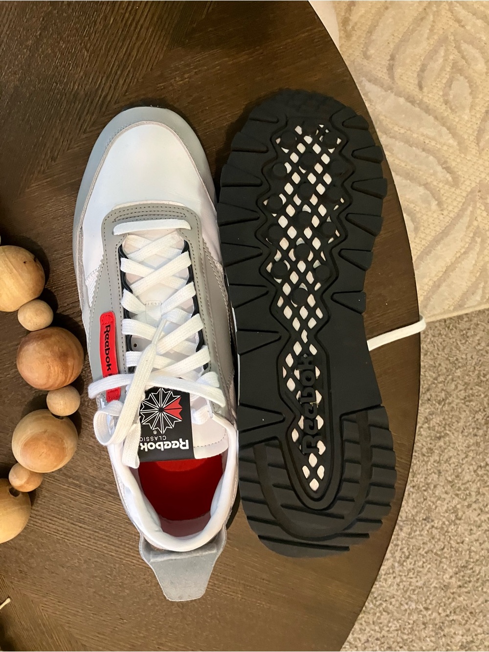 White & Gray Men Sneaker